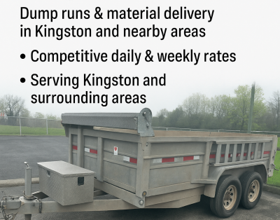 6’x12’ dump trailers